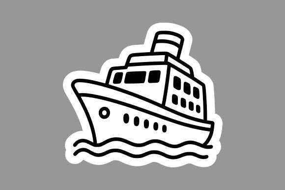 Boat Clipart Line Art Review