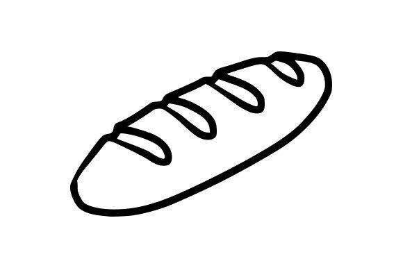 Bread Loaf Drawing Graphics