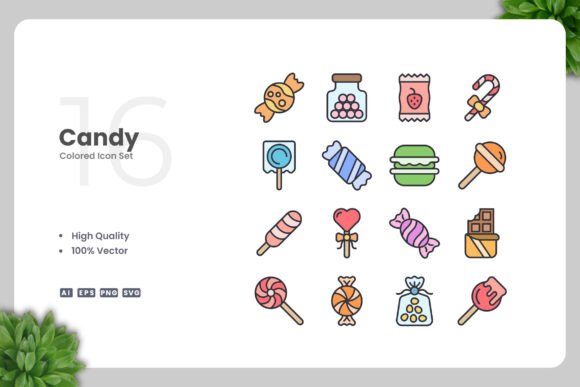 Candy Colored Icons: Graphics That Shine