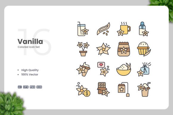 Vanilla Colored Icons: Graphics for Every Digital Product